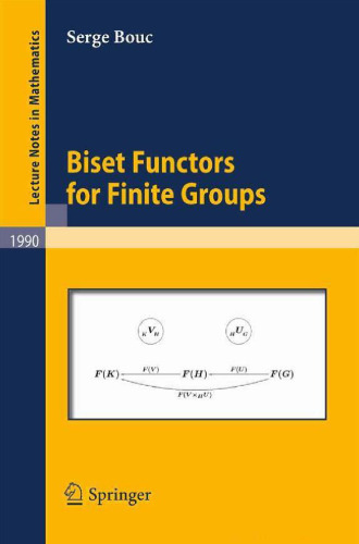 Biset functors for finite groups