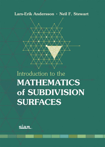 Introduction to the mathematics of subdivision surfaces