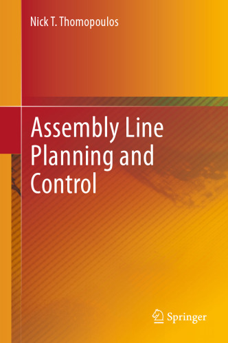 Assembly line planning and control