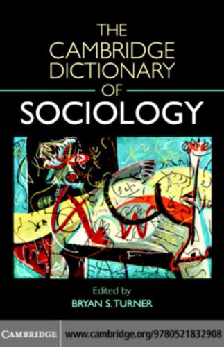 The Cambridge dictionary of sociology