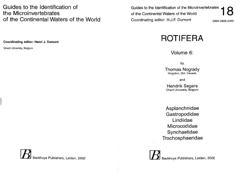 Asplanchnidae, Gastropodidae, Lindiidae, Microcodidae, Synchaetidae, Trochosphaeridae
