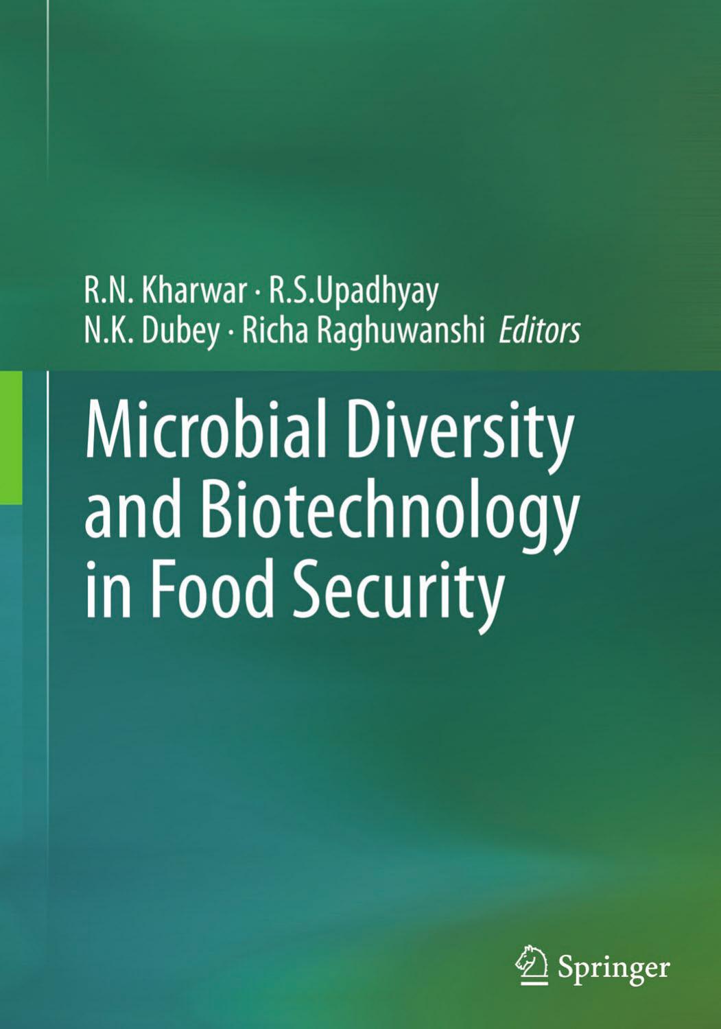Microbial diversity and biotechnology in food security