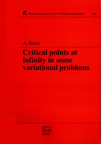 Critical Points at Infinity in Some Variational Problems