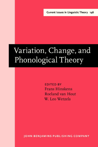 Variation, Change, and Phonological Theory