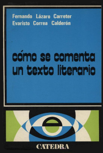 Cómo se comenta un texto literario