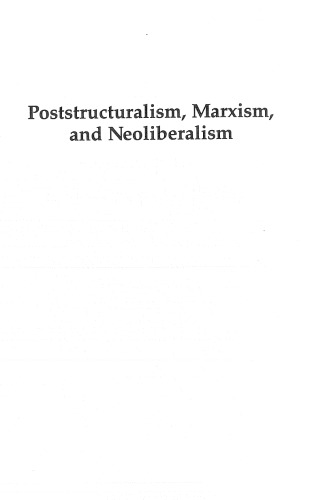 Neoliberalism and After?: Education, Social Policy, and the Crisis of Western Capitalism