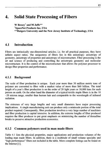Solid Phase Processing of Polymers