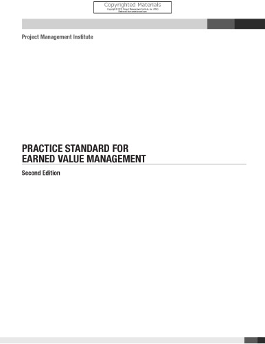 Practice Standard for Earned Value Management (2nd Edition)