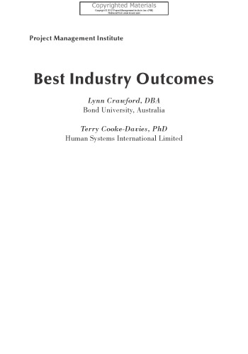 Best Industry Outcomes