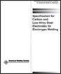 Specification for Carbon and Low-Alloy Steel Electrodes for Electrogas Welding