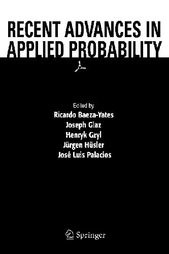 Recent Advances in Applied Probability