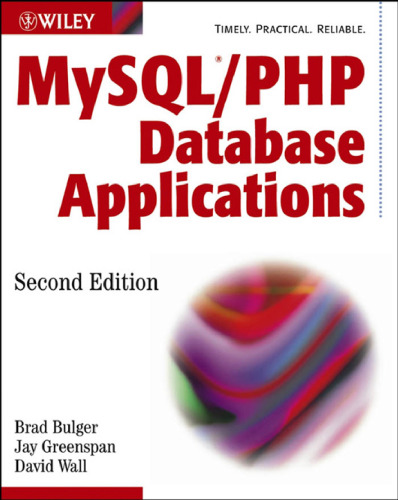 MySQL and PHP Database Applications