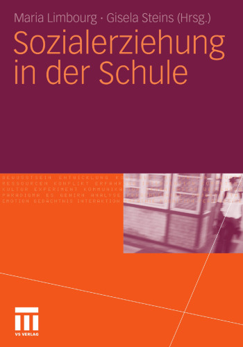 Sozialerziehung in der Schule