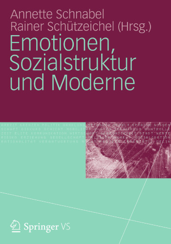 Emotionen, Sozialstruktur und Moderne