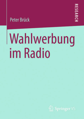Wahlwerbung im Radio