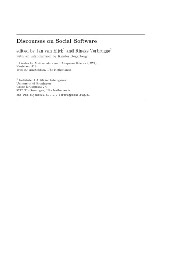 Discourses on Social Software