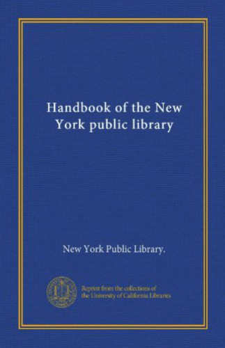 Handbook of the New York Public Library