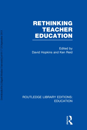 Rethinking Teacher Education