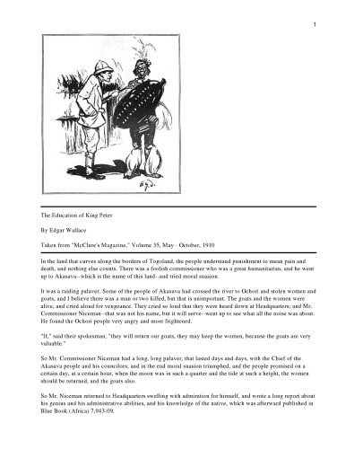 The Education of King Peter