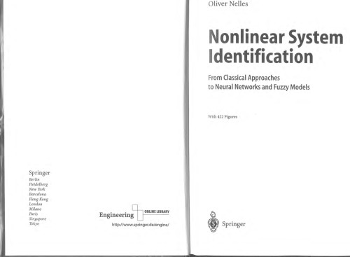 Nonlinear system identification : from classical approaches to neural networks and fuzzy models