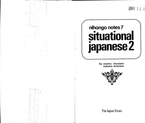 Situational Japanese 2