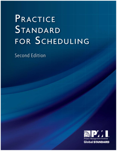 Practice standard for scheduling