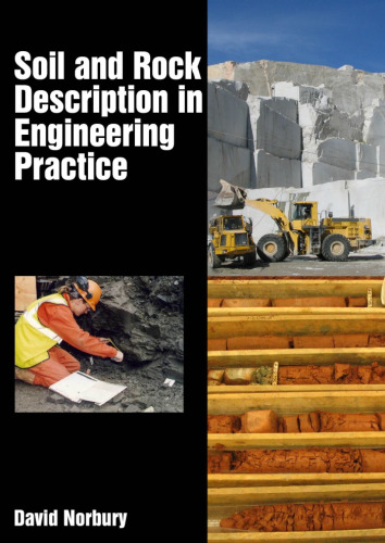 Soil and rock description in engineering practice