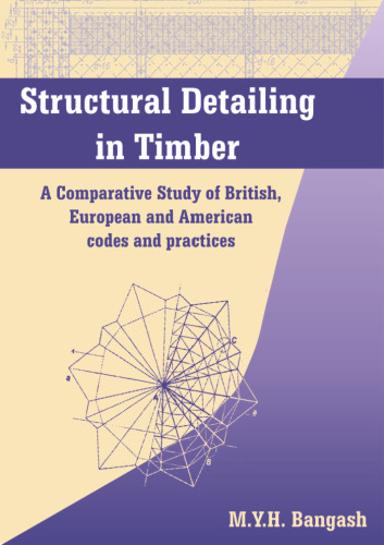 Structural detailing in timber : a comparative study of international codes and practices