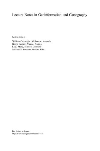 Cognitive and Linguistic Aspects of Geographic Space: New Perspectives on Geographic Information Research