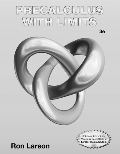 Student study and solutions manual : Precalculus with limits