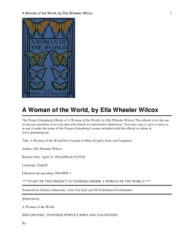 A woman of the world