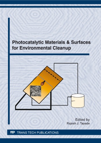 Photocatalytic materials & surfaces for environmental cleanup