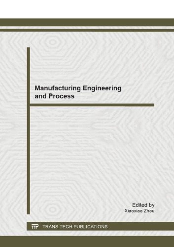 Manufacturing Engineering and Process