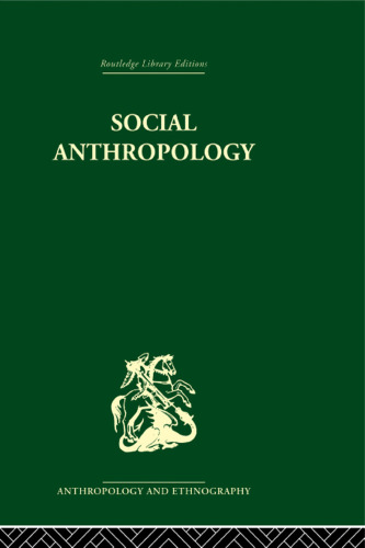 Social Anthropology