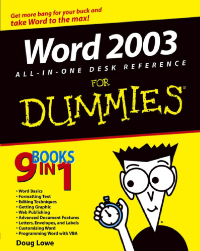 Word 2003 All-in-One Desk Reference, Для чайников