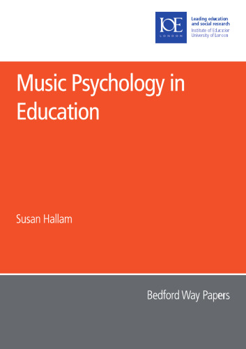 Music Psychology in Education