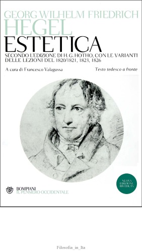 Estetica. Testo tedesco a fronte