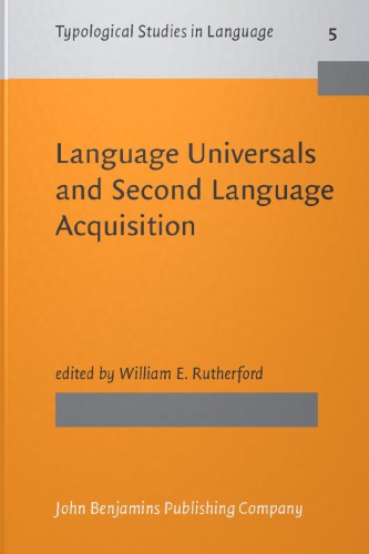 Language Universals and Second Language Acquisition