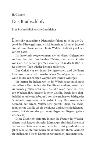 Das Raubschloss und andere wahre Geschichten