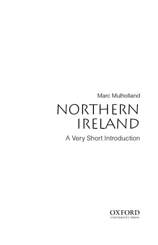 Northern Ireland : a very short introduction