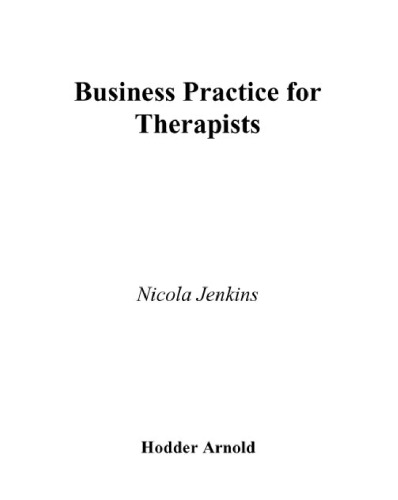 Business practice for therapists