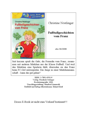 Fussballgeschichten vom Franz