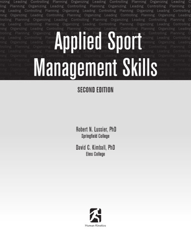 Applied sport management skills