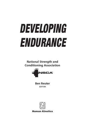 Developing endurance