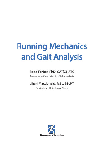 Running mechanics and gait analysis
