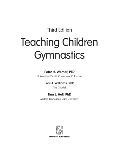 Teaching children gymnastics