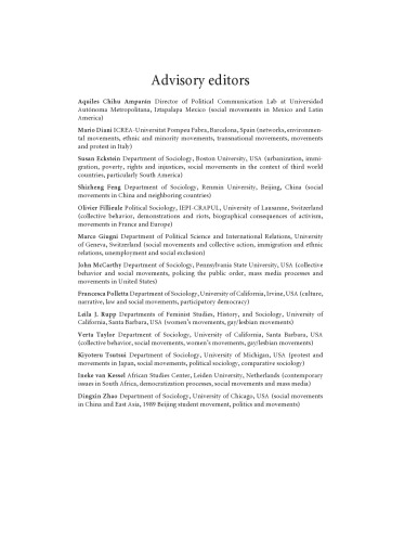 The Wiley-Blackwell encyclopedia of social and political movements