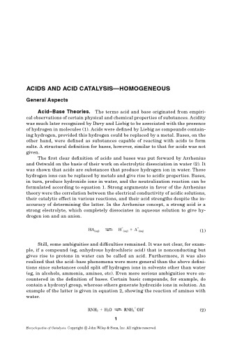 Encyclopedia of Catalysis