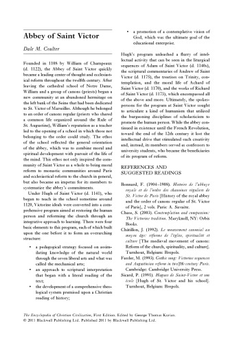 The Encyclopedia of Christian Civilization