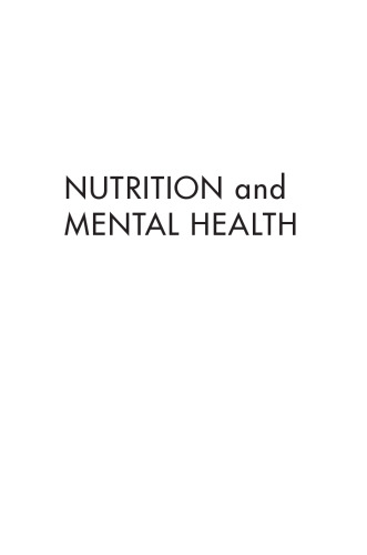 Nutrition and Mental Health